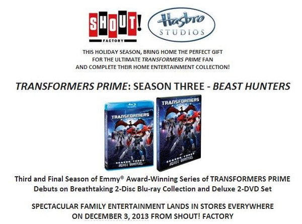 Transformers Prime: Season 3 [Blu-ray]