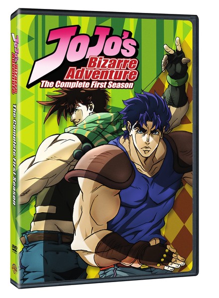 Jojo no Kimyou na Bouken - Ougon no Kaze - DVD - 1 (David Production,  Warner Home Video)