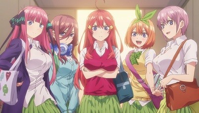 Characters appearing in The Quintessential Quintuplets∽ Anime