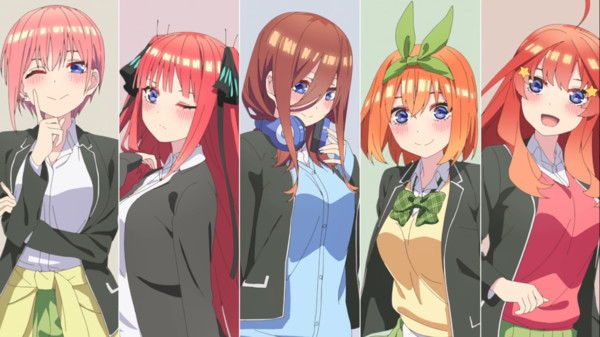 The Quintessential Quintuplets Side Story Anime Hyped in New Illustrations