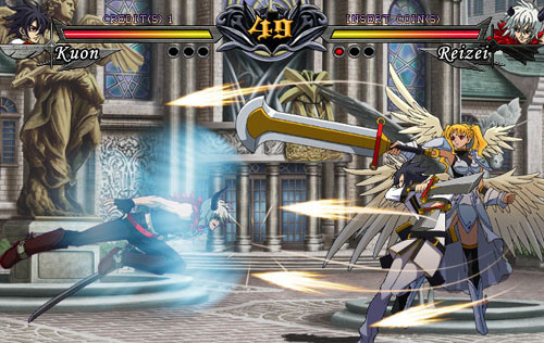 A GIRL in this bishie fighting game? GET HER!