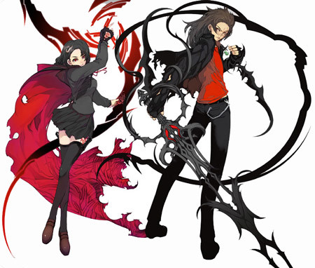 This MIGHT be the Mana Khemia artist, but I can't say for sure.