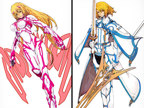 Some still think these designs come from the same artist who drew the Mana Khemia art, and I think they're right.