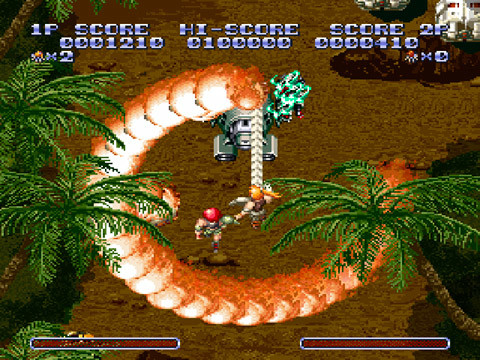 The demo ends after a mid-boss is defeated and the entire forest is burned down by a oil demon voiced by Tim Curry.