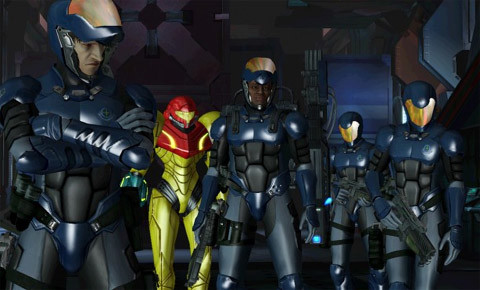 So THAT'S what Metroid needed all these years: Space Marines.