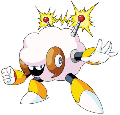 I really hope Mega Man 11 has Eagle Man, an insurance-selling robot.