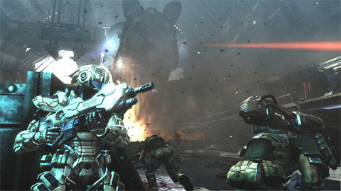 Wait, hang on. I think this is a screen from the Conduit/Cold Winter/Haze/Captain Robosuit's Big Shooty Adventure.