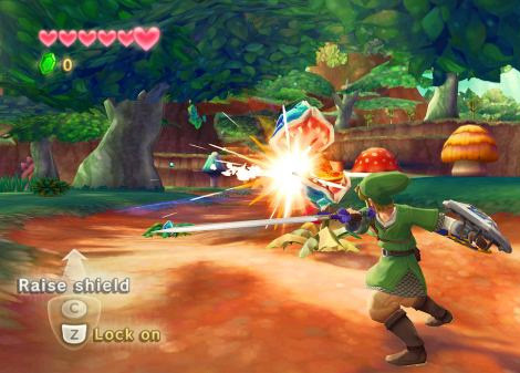 Spoiler: this game might be set in Hyrule and feature the Triforce.