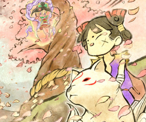 This is the least cute Okamiden shot I've seen yet. And it's still ADORABLE.