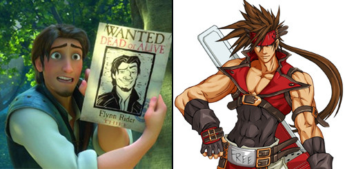 See, in Guilty Gear 2, Sol's on a wanted poster. It all adds up!