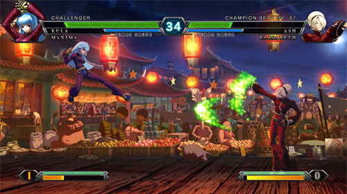 Well, I guess Kula and Ash seem like new characters if you haven't played The King of Fighters since 1998.