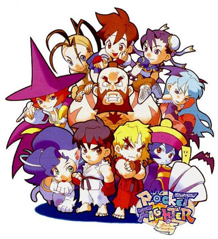 Pocket Fighter, a.k.a. WHAT GAME IS THE WITCH FROM