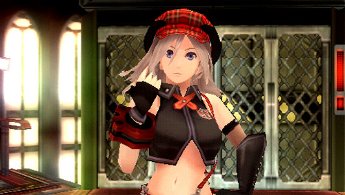 This may look like a poor outfit for monster-hunting, but her original designs were even more frilly and ridiculous.