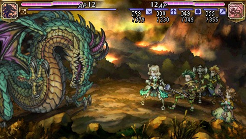 Even generic dragons look good when they're animated by Vanillaware!