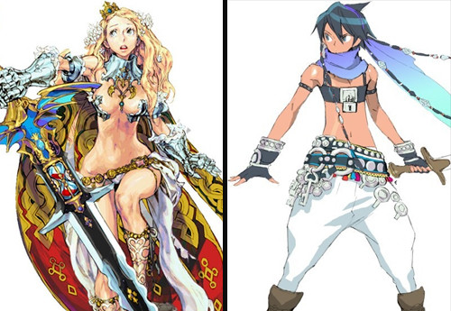 Hey, you can play the woman on the right and pretend this is a sequel to Capcom's Dungeons and Dragons: Shadow over Mystara.