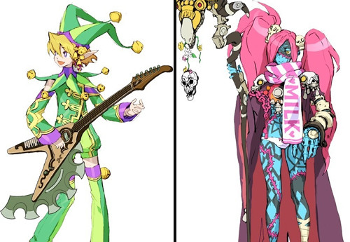 Right: Rottytops from Shantae. Left: I WANNA BE A DENTIST.