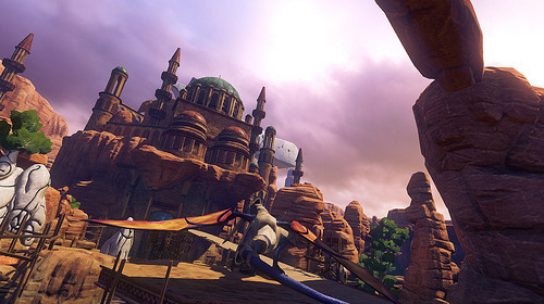 So you can play this stage over and over and pretend it's a new Panzer Dragoon game! Or you can just play Crimson Dragon.