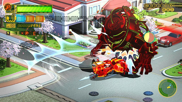 So if Devil May Cry was based on Buicihi Terasawa's Cobra, this is based on...Panty and Stocking?