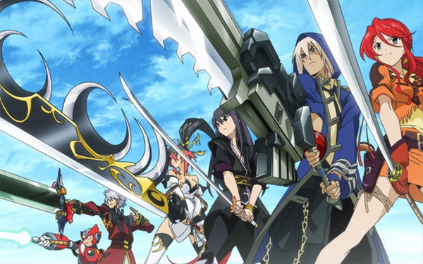 Left to Right: Zero, Sanger, Kaguya, Yuri, Soma, and WELL TARNATION, PARDNER YEE-HAW AND SHUCKY-DARN.