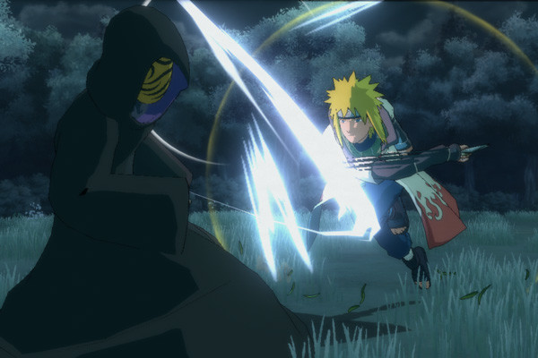 Naruto's getting dangerously close to '80s heavy-metal hair.