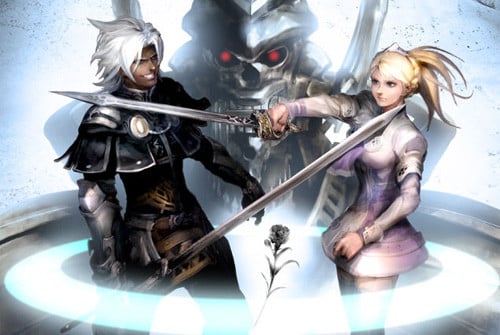 The art in Chaos Rings is by Yusuke Naora. You'll see his work again very shortly.