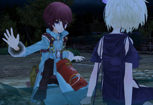 She's never seen another human before, Seto. She's not going to know what a high-five is.