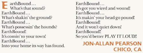 Another letter had a poem about Final Fantasy II and III. And no, I didn't write it.