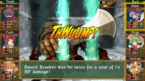 Maybe Nintendo noticed that THWUUMP sounds a lot like THWOMP, the Super Mario Bros. enemy.