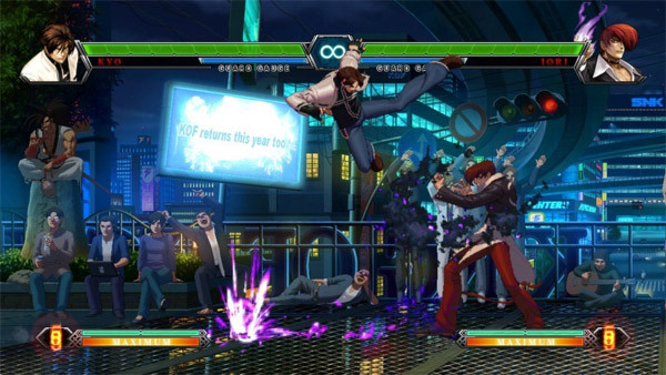 Yep, play Kyo and Iori just like they were. Pretend the series hasn't changed in ten years. In a way, it hasn't.