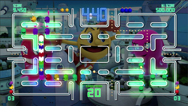 There's a funny bit in Lucky Wander Boy about the nebulous space from one end of the Pac-Man screen to the other. Then the book goes off the deep end.
