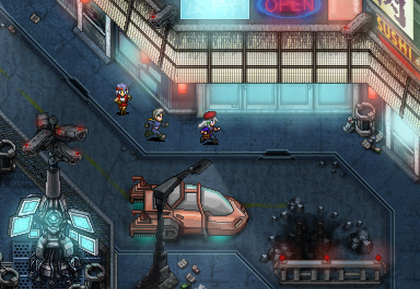 I bet there's a potion in that trash can. Wait, this is a cyberpunk game, so it'd be a Bio-Hacked Synth-Gel.