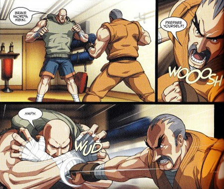 I forget how this fight started, but someone probably made fun of Sagat's sweater.