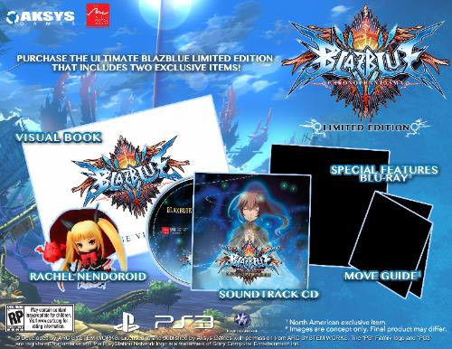 Also included: a fifty-page guide on how to pronounce BlazBlue.