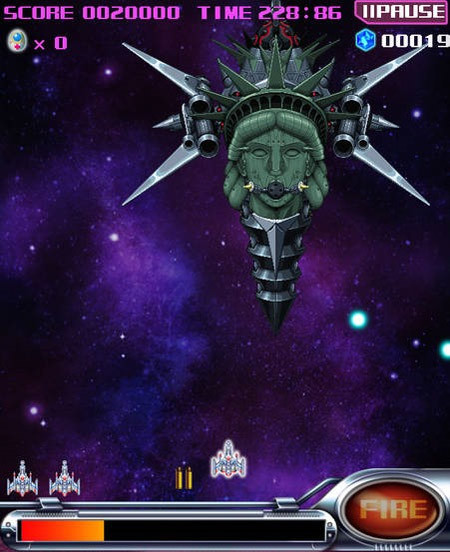 The sad fate of the Statue of Liberty Cannon from the end of G Gundam.