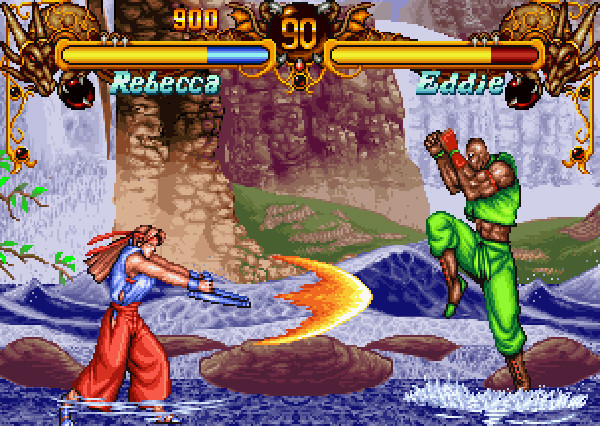 Well, they could've added these two to Double Dragon Neon. Maybe they could've made Rebecca the player-two character and let player one use Marian as they try to rescue Billy. That's what I woulda done.